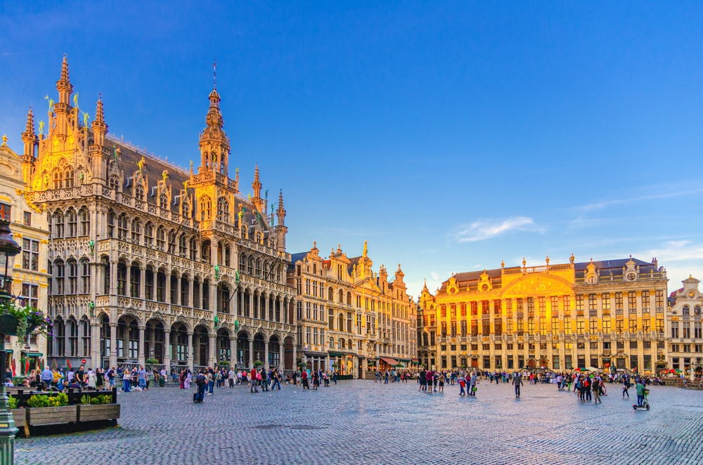 Picture from the Bruxelles grande place's